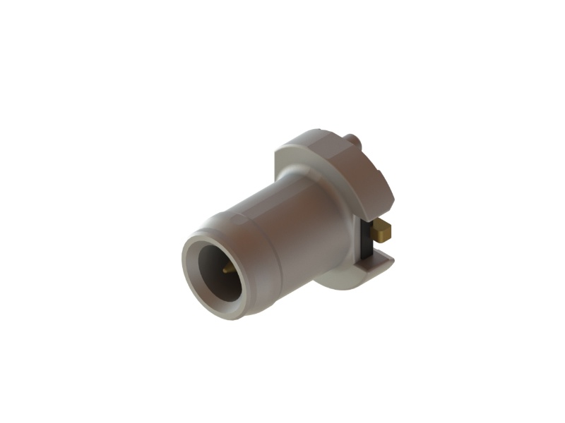 SMB 180°板端表贴型连接器